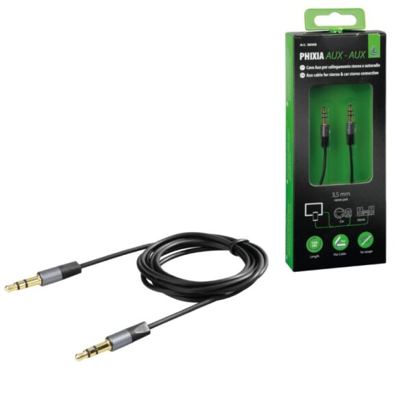 CONECTOR AUDIO COCHE MOVIL DOBLE MACHO - Imagen 6