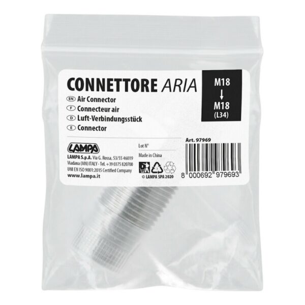CONECTOR DE AIRE M18-M18 (L34) - Imagen 3