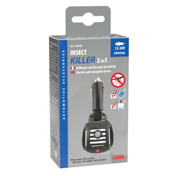 DIFUSOR ANTIMOSQUITOS KILLER 2 EN 1 ANGULO DE GIRO LUZ LED 12/24V - Imagen 8