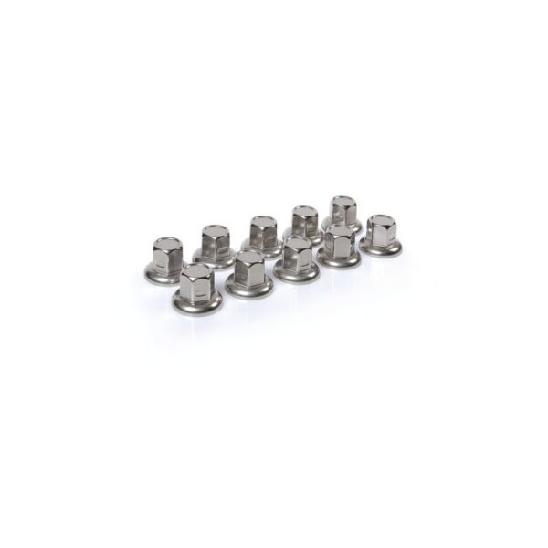 EMBELLECEDOR TORNILLO RUEDA ACERO INOXIDABLE 33 MM BLISTER 10 UNIDADES - Imagen 2