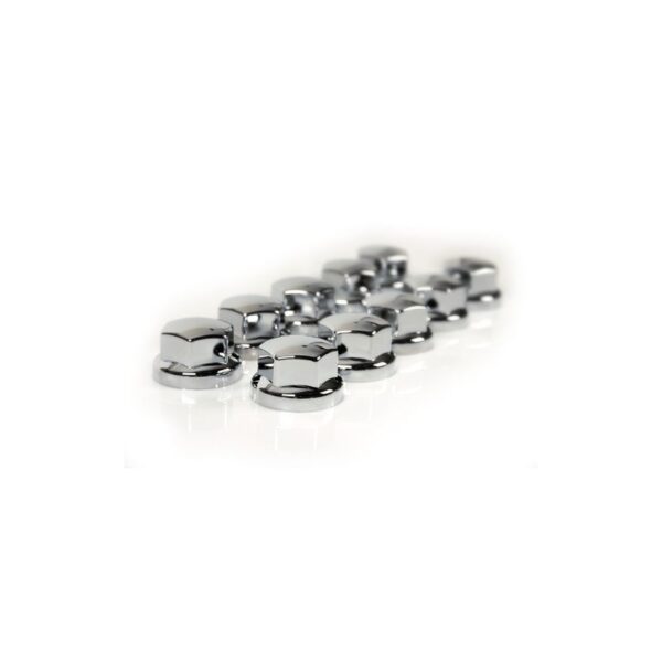 EMBELLECEDOR TORNILLO RUEDAS CROMADAS 32-33 MM BLISTER 10 UNIDADES - Imagen 2