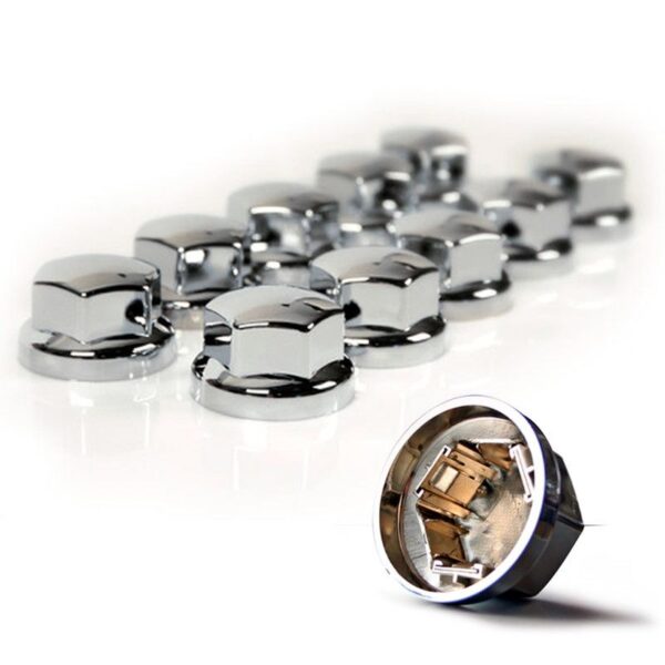 EMBELLECEDOR TORNILLO RUEDAS CROMADAS 32-33 MM BLISTER 10 UNIDADES - Imagen 5