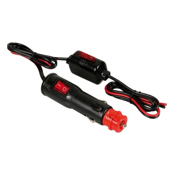 ENCHUFE MECHERO CABLE 1 M INTERRUPTOR FUSIBLE EXTERNO 10A 12/24V - Imagen 3