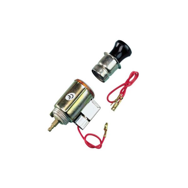 ENCHUFE MECHERO CON LUZ K2 21 MM DIAMETRO 12V - Imagen 2