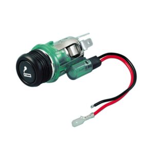 ENCHUFE MECHERO EUROPEO K4 CON LUZ 22 MM DIAMETRO 12V