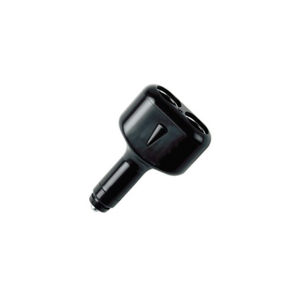 ENCHUFE MECHERO GEMELO 2 TOMAS LUZ LED FUSIBLE 10A 12/24V - Imagen 4