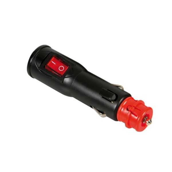 ENCHUFE MECHERO STANDARD DIN INTERRUPTOR ON/OFF 12/24V 10A - Imagen 3