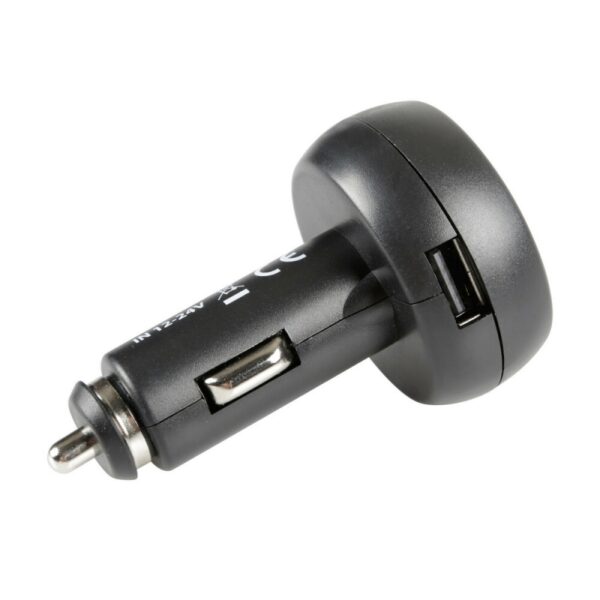 ENCHUFE MULTIFINCION TERMOMETRO VOLTIMETRO TOMA USB - Imagen 2