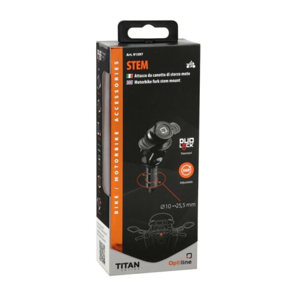 ENGANCHE TITAN OPTI-LINE PARA TUBO DE DIRECCION DE MOTOCICLETA - Imagen 9
