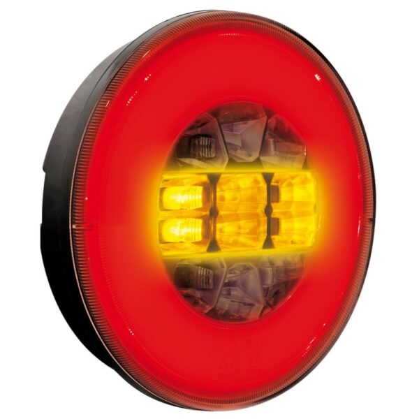 FARO TRASERO REDONDO 29 LED 12/24V 3 FUNCIONES HOMOLOGACION E - Imagen 5