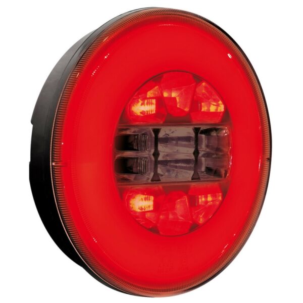 FARO TRASERO REDONDO 29 LED 12/24V 3 FUNCIONES HOMOLOGACION E - Imagen 6