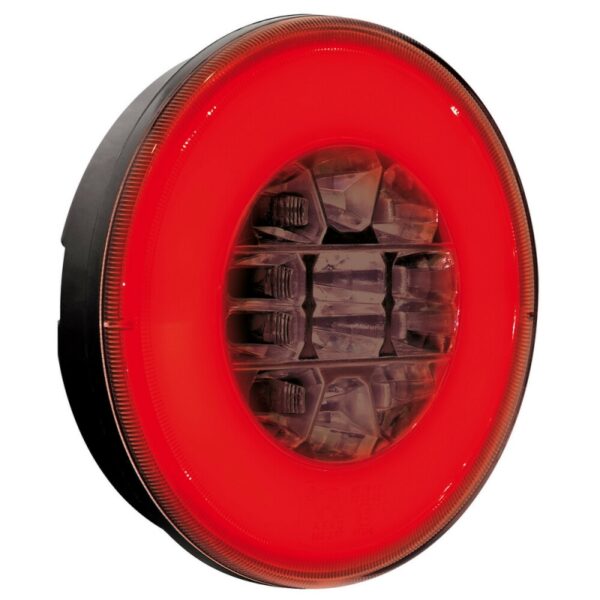 FARO TRASERO REDONDO 29 LED 12/24V 3 FUNCIONES HOMOLOGACION E - Imagen 7