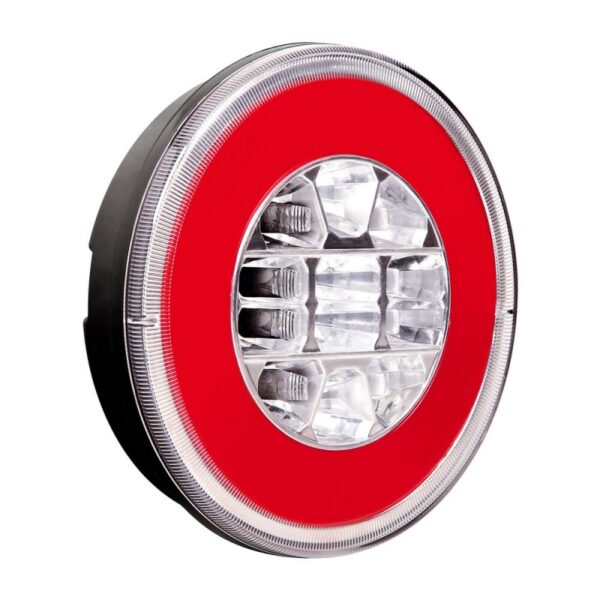 FARO TRASERO REDONDO 29 LED 12/24V 3 FUNCIONES HOMOLOGACION E - Imagen 8