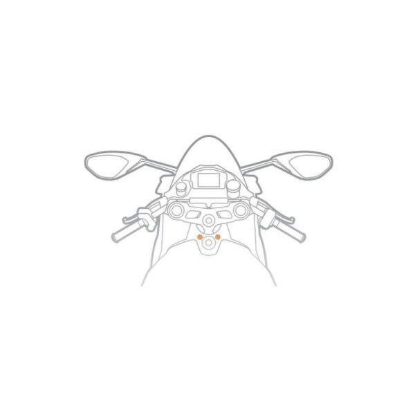 FIJACION BLOQUE DE LLAVE COMPATIBLE CON DUCATI 899, 959, V2, 119, 1299 - Imagen 6
