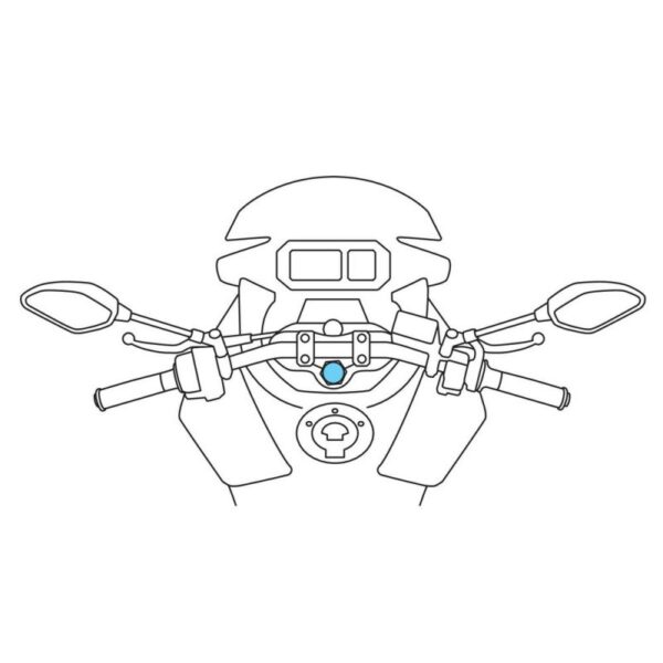 FIJACION OPTI-LINE PARA TUBO DE DIRECCION DE MOTO 15-20,5 MM - Imagen 8