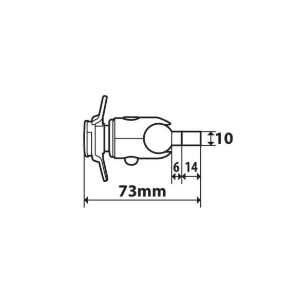 FIJACION PARA FUNDA OPTI-LINE CON TORNILLO M6 - Imagen 11
