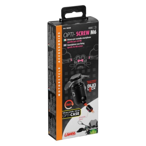 FIJACION PARA FUNDA OPTI-LINE CON TORNILLO M6 - Imagen 12