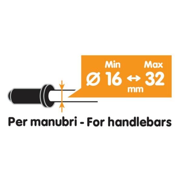 FIJACION PARA MANILLAR OPTI-LINE   16 a 32 MM - Imagen 12