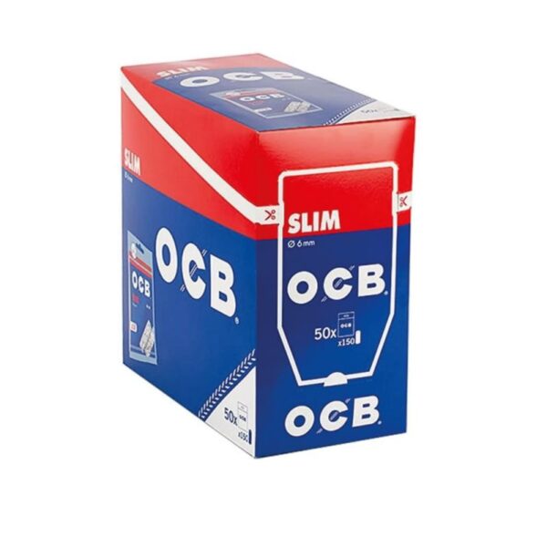 FILTROS DE FUMAR OCB 6 MM SLIM (BOLSA DE 150 UNIDADES) - Imagen 3