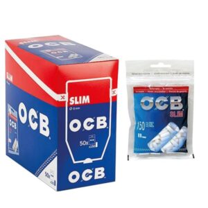 FILTROS DE FUMAR OCB 6 MM SLIM (BOLSA DE 150 UNIDADES)