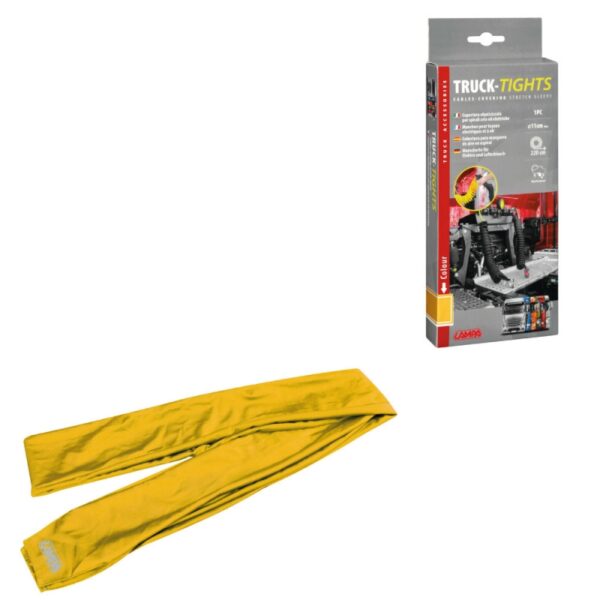FUNDA ELASTICA PARA MANGUERAS DE AIRE (AMARILLO) - Imagen 6