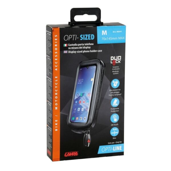 FUNDA OPTI-LINE UNIVERSAL PARA SMARTPHONE  M - 70x145 MM - Imagen 7