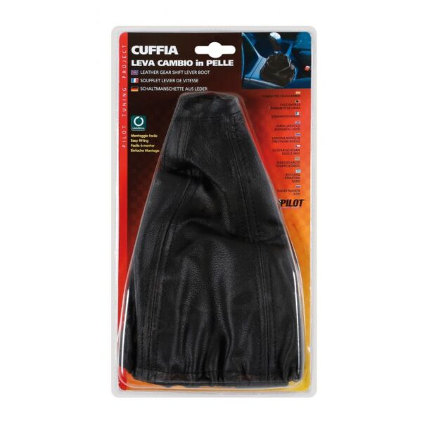 FUNDA PALANCA MARCHAS UNIVERSAL NEGRA - Imagen 3