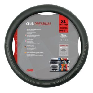 FUNDA VOLANTE CLUB PREMIUM NEGRO 49-51 CM
