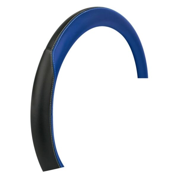 FUNDA VOLANTE CLUB PREMIUM NEGRO AZUL 46-48 CM - Imagen 2