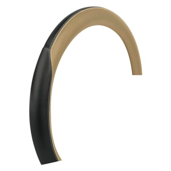 FUNDA VOLANTE CLUB PREMIUM NEGRO BEIGE  46-48 CM - Imagen 2