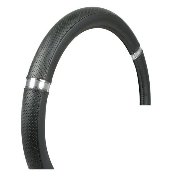 FUNDA VOLANTE CROMOX PREMIUM NEGRO 49-51 CM - Imagen 2