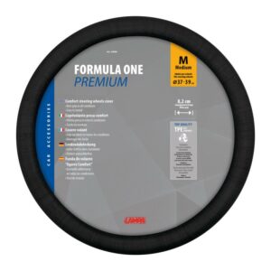FUNDA VOLANTE FORMULA ONE PREMIUM NEGRO 37-39 CM