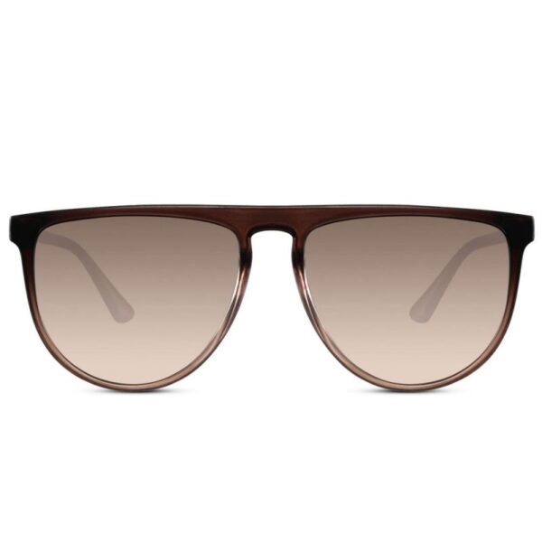 GAFA DE SOL UNISEX MONTURA DE PLASTICO COLOR CAFE (EXPOSITOR 16 UNIDADES) - Imagen 3