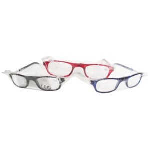 GAFAS DE LECTURA GRADUADAS (1 DIOPTRIA) CON CIERRE CENTRAL IMANTADO (MULTIPLO 12UDS)