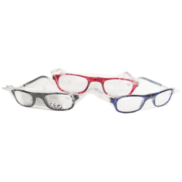 GAFAS DE LECTURA GRADUADAS (1 DIOPTRIA) CON CIERRE CENTRAL IMANTADO (MULTIPLO 12UDS)
