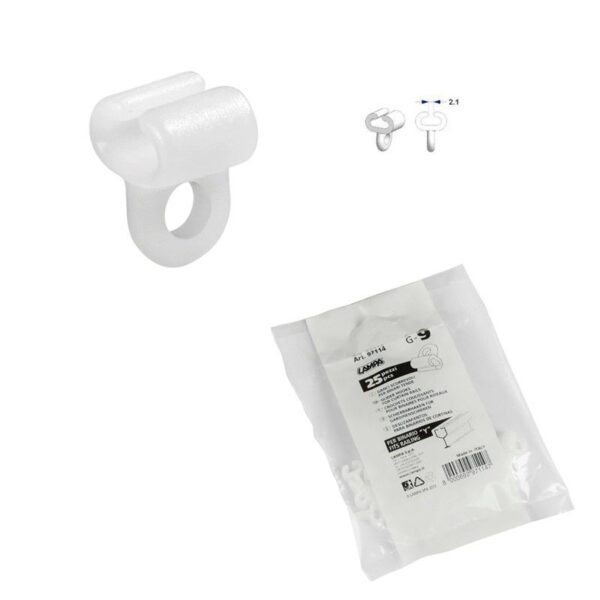 GANCHOS DE CORTINA PARA CAMION G-9 25 UNIDADES - Imagen 5