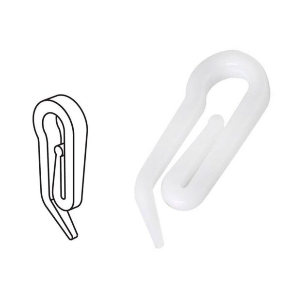 GANCHOS PARA CORTINAS DE CAMION G-5 (25 PIEZAS/BOLSA)