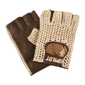 GUANTE DE CONDUCIR  PILOT MARRON (SELECCIONE TALLA)