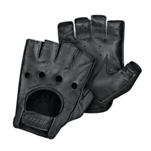 GUANTE DE CONDUCIR PILOT PIEL NEGRO (SELECCIONE TALLA)