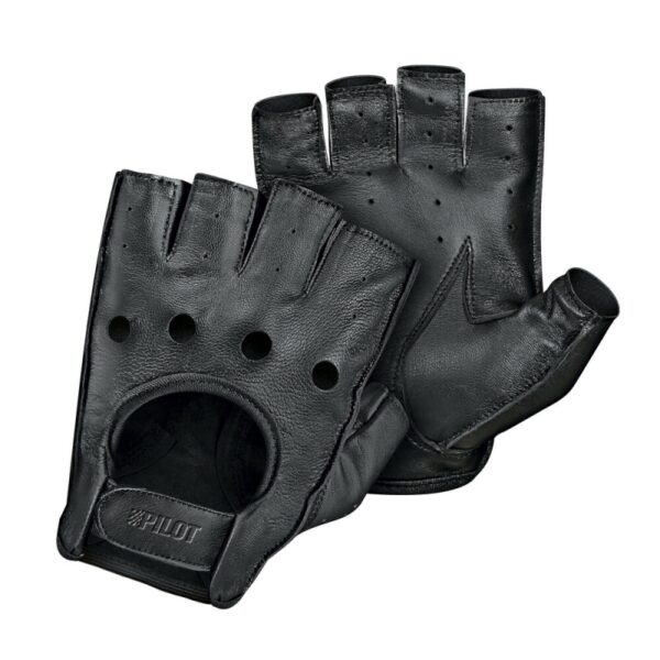 GUANTE DE CONDUCIR PILOT PIEL NEGRO (SELECCIONE TALLA)