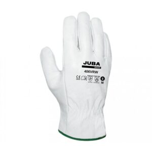 GUANTE JUBA DRIVER EXTRA FLOR VACUNO GRIS (SELECCIONE TALLA)