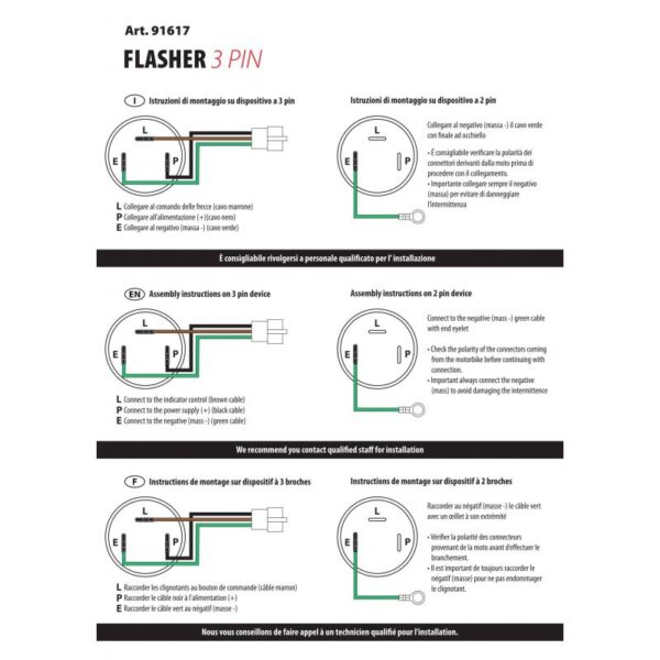 INTERMITENCIA ELECTRONICA 12V 10A 3 PIN - Imagen 3