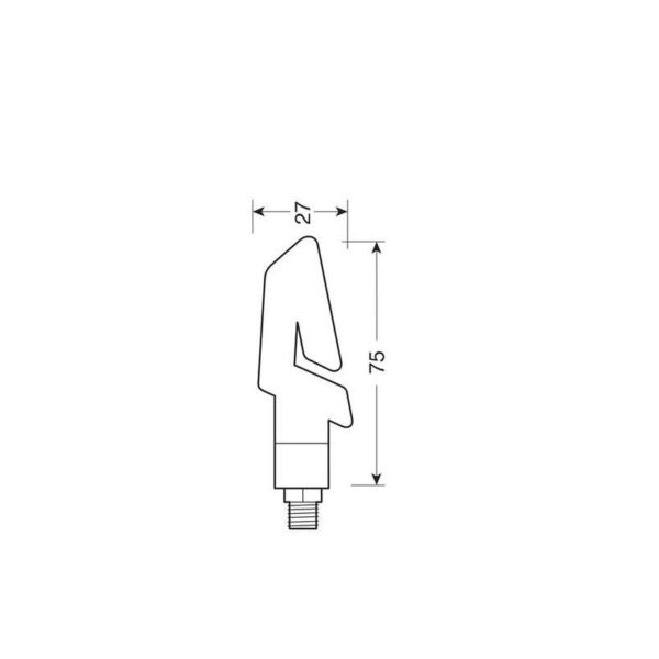 INTERMITENTE LED MOTO MODELO KAP 12V  HOMOLOGADO - Imagen 2
