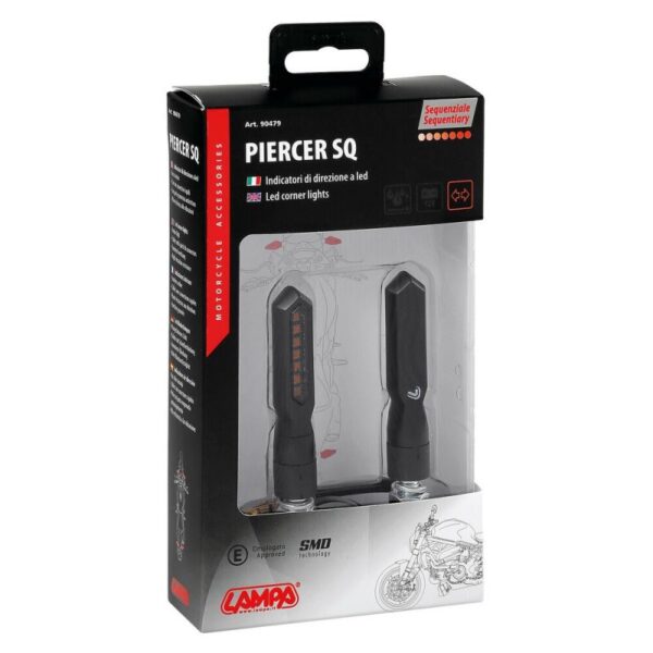 INTERMITENTE SECUENCIALES 12V NEGRO - Imagen 3