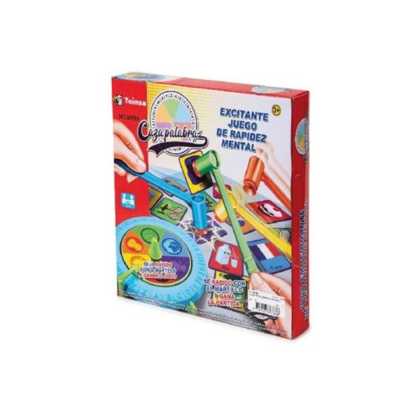 JUEGO MESA CAZA PALABARAS 28x28x5