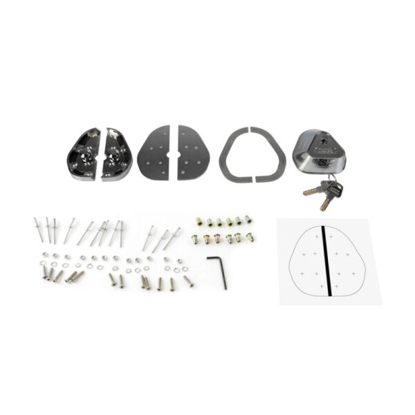KIT DOS CERRADURAS ADICIONALES PARA PUERTAS DE VEHICULOS (2 LLAVES INCLUIDAS) - Imagen 3
