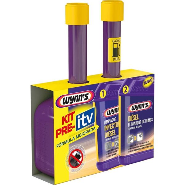 KIT ESPECIAL ANTIPOLUCION DIESEL WYNN'S ELIMINADOR DE HUMOS 325ML+LIMPIADOR INYECTORES 325ML18480 - Imagen 2