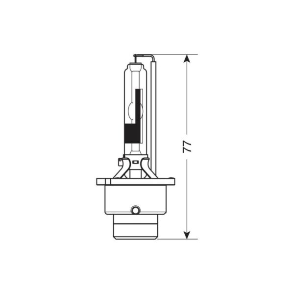 LAMPARA D2R HID XENON 12V 35W HOMOLOGACION E (BLISTER 1 UNIDAD) - Imagen 2