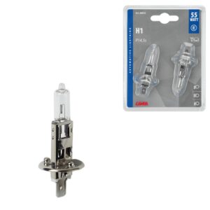 LAMPARA H1 12V 55W P14,5S HOMOLOGACION E (BLISTER 2 UNIDADES)