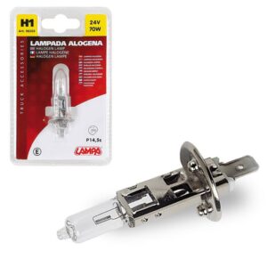 LAMPARA H1 24V 70W P14,5S HOMOLOGACION E (BLISTER 1 UNIDAD)